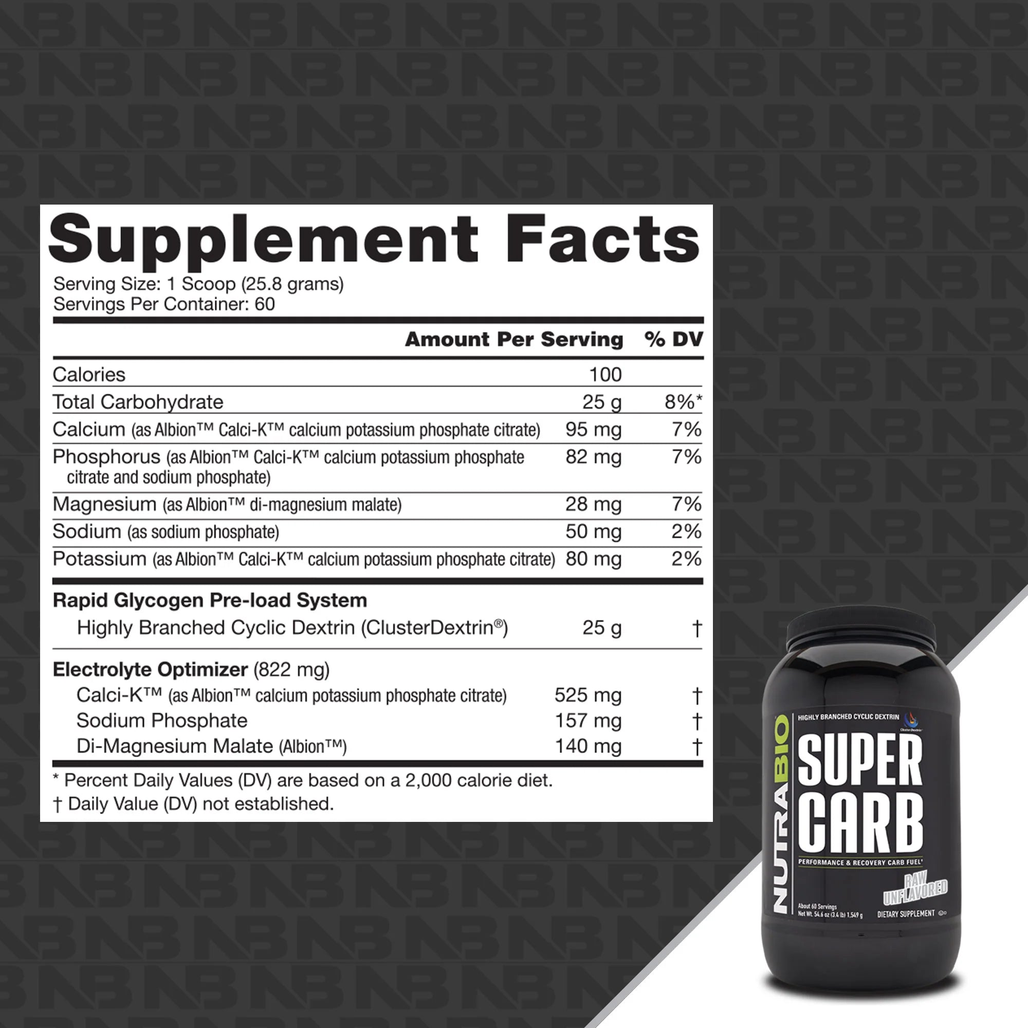 Super Carb 60 servings
